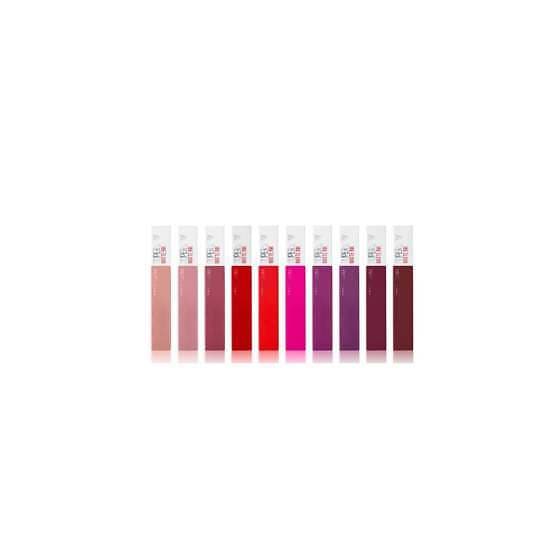 Belleza Maybelline New York Superstay Matte Ink Barra de Labios Mate