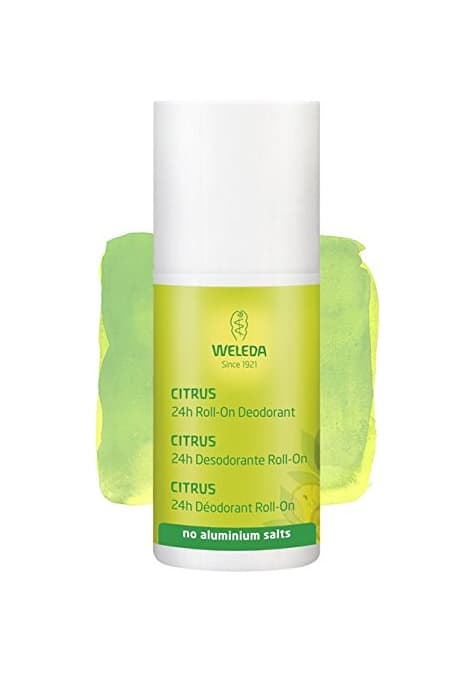 Producto Desodorante Roll-On de Citrus, NUEVO: 24 horas de eficacia, 100% natural y