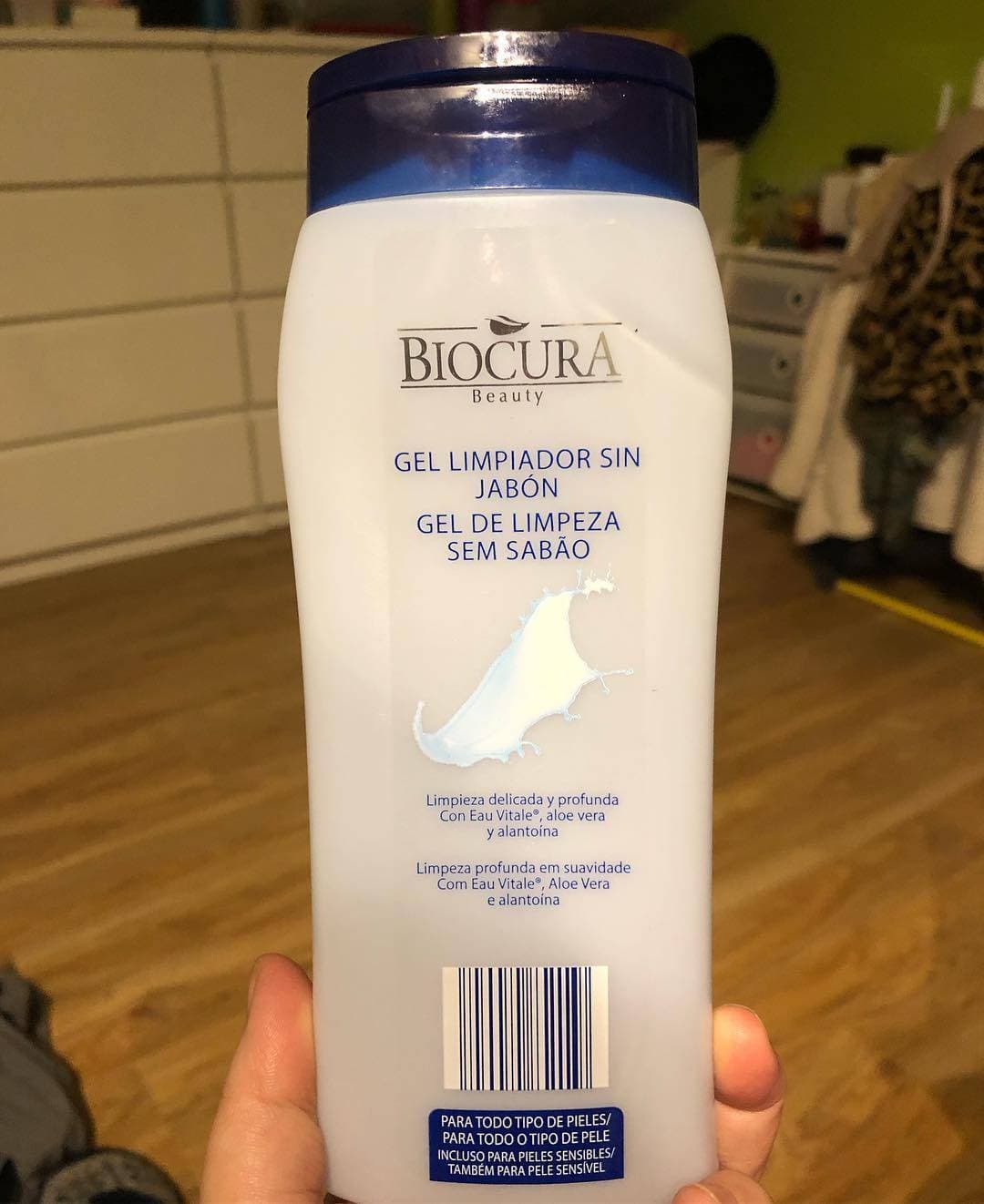 Beauty biocura Beauty Lavado de gel con Eau Vitale