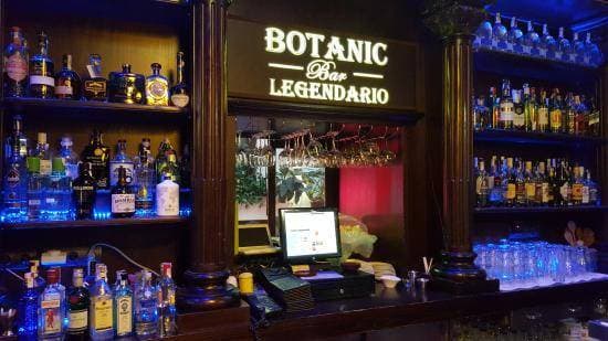 Restaurantes Botanic Bar Legendario