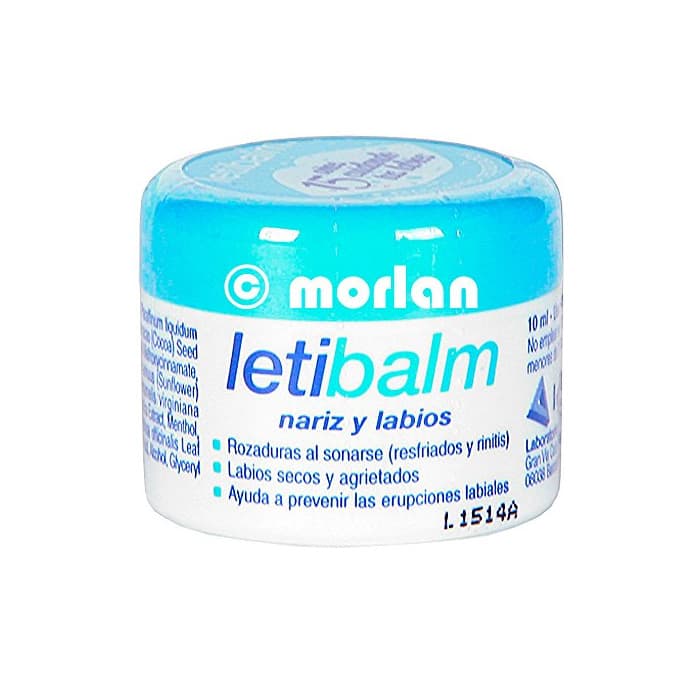 Belleza LETIBALM NARIZ Y LABIOS TARRO 10 ML