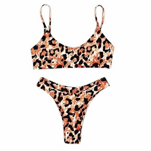 Fashion ❤RYTEJFES Bikinis Sexy Mujer 2019 Push Up Bañador Brasileños Talla Grande Bikini