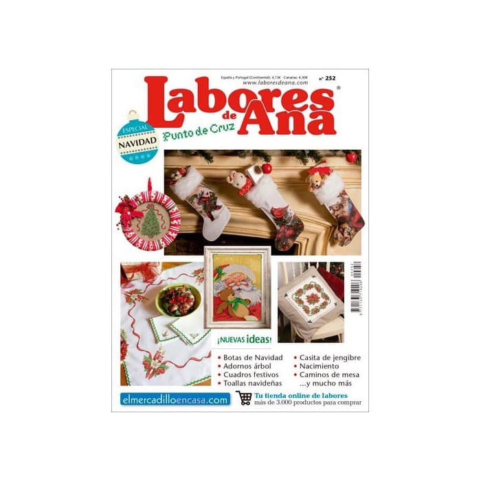 Producto LAS LABORES DE ANA Nº 252 ESPECIAL NAVIDAD