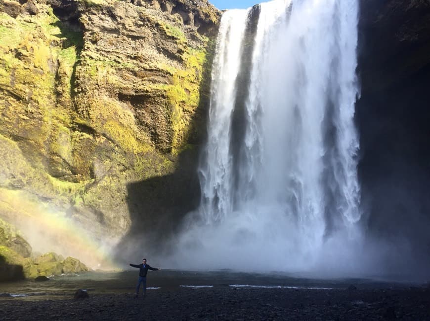 Lugar Skógafoss Waterfall