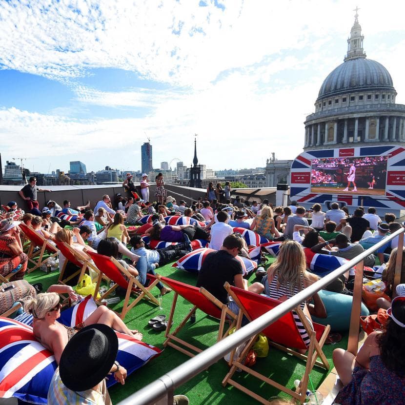 Place Public Rooftop Terrace One New Change