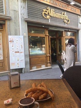 Restaurants Churrería Alhambra Cafeteria Chocolatería Granada