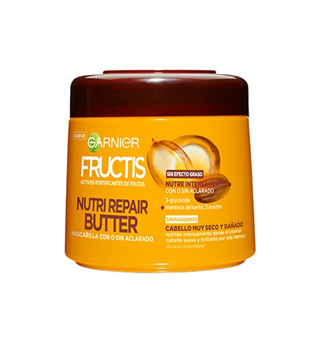 Belleza Garnier Fructis Mascarilla Nutri Repair Butter