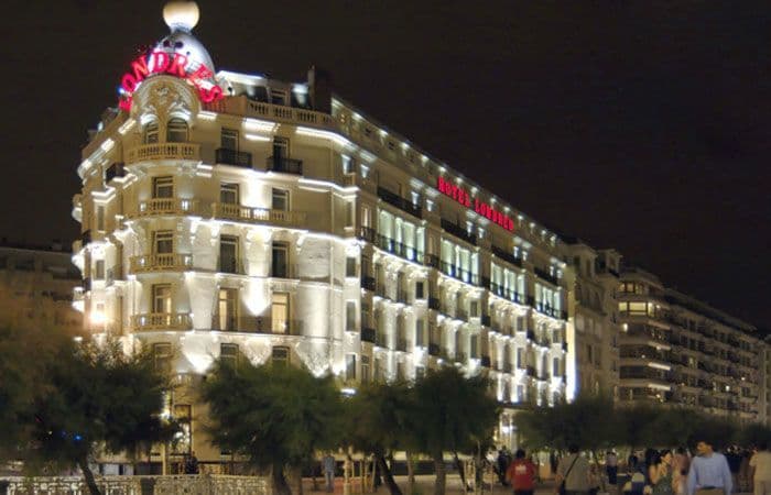 Lugar Hotel de Londres y de Inglaterra