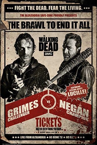 Elemento de la categoría hogar Grupo Erik Editores The Walking Dead Fight Poster