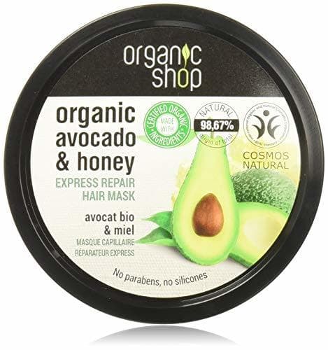 Belleza Organic Shop Express Miel Aguacate Mascarilla Capilar Reparadora