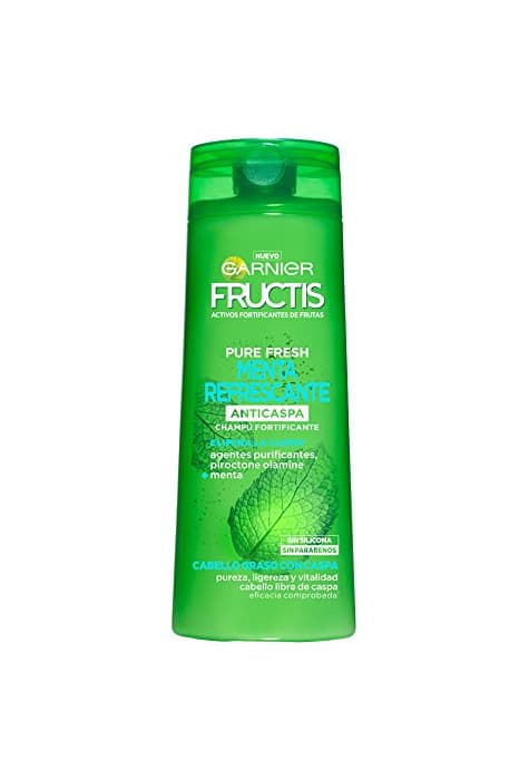 Producto Garnier Fructis Champú Pure Fresh Menta Refrescante