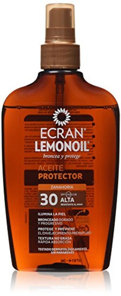 Belleza Ecran Sun Lemon Oil Protector Solar en Aceite Spray Spf 30-200 ml