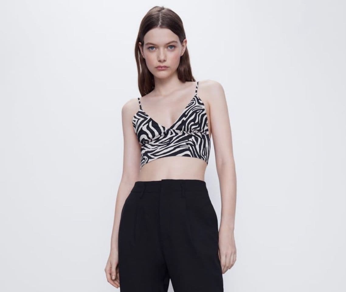 Fashion Top de zebra