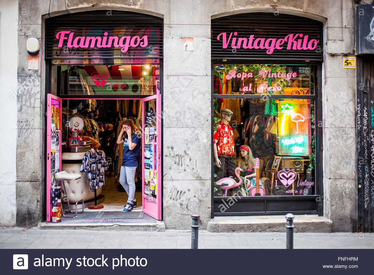 Place Flamingos Vintage Kilo