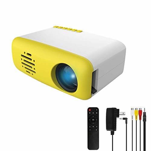 Electrónica 3T6B Mini Proyector para niños, Portátil Proyectors de Cine en Casa TFT