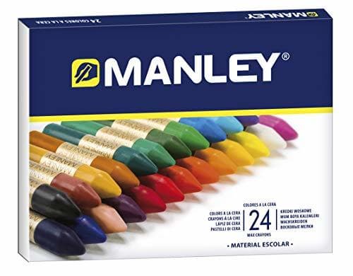 Product Manley REF124 - Caja de 24 ceras en barritas