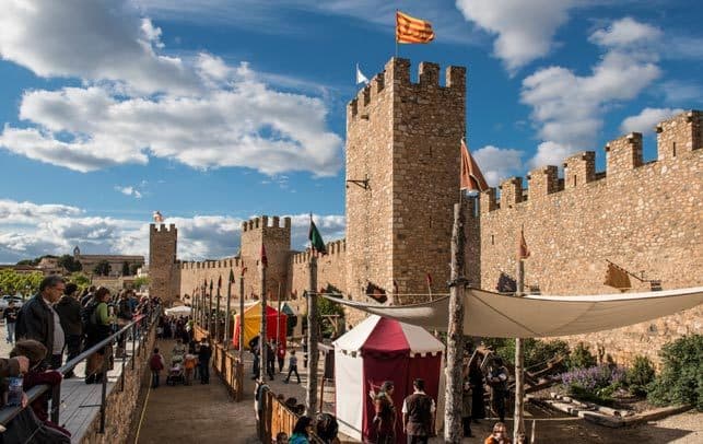 Place Montblanc Medieval