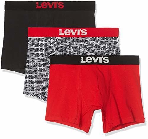 Product Levi's Levis Logo Giftbox 3p Bañador, Rojo