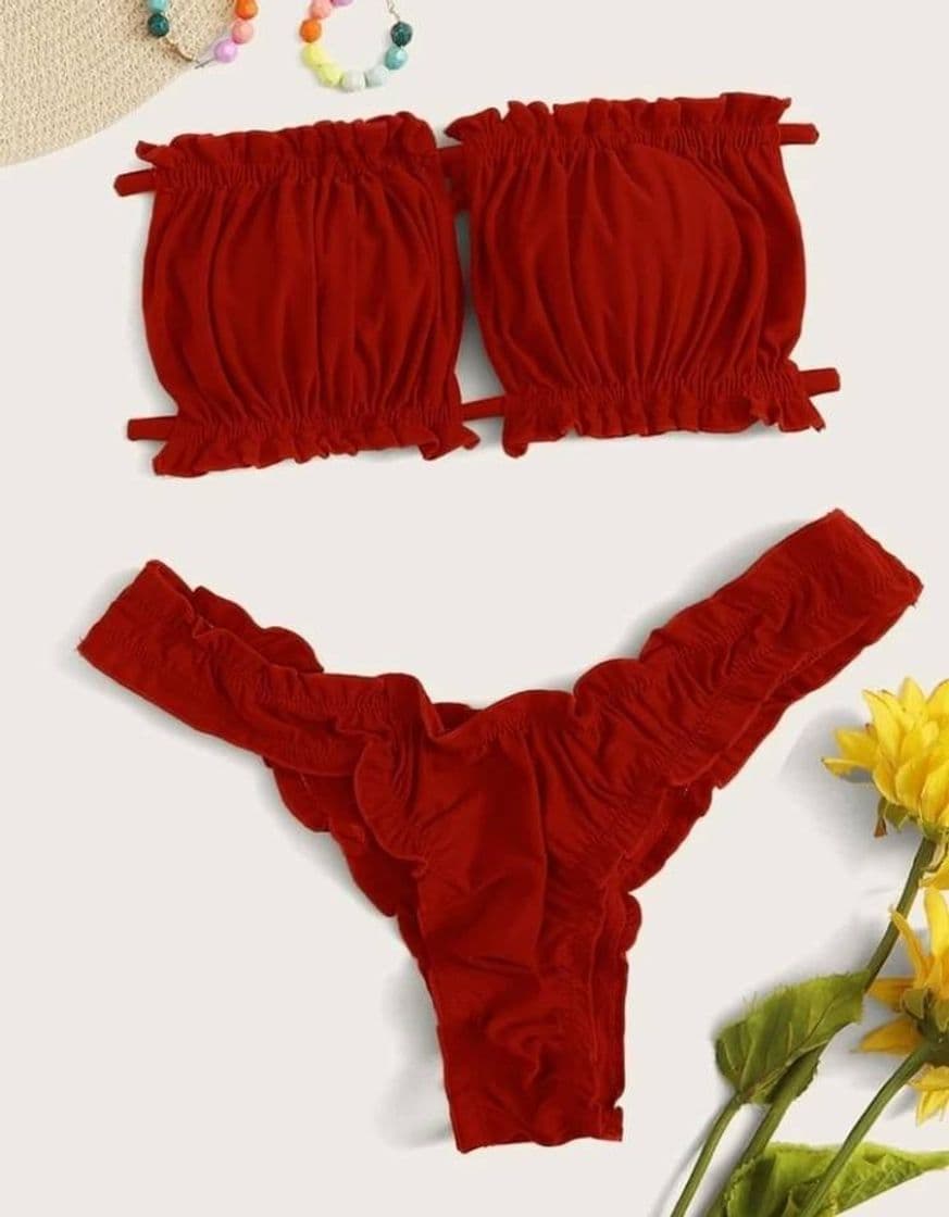 Producto Bikini rojo cuadrado 