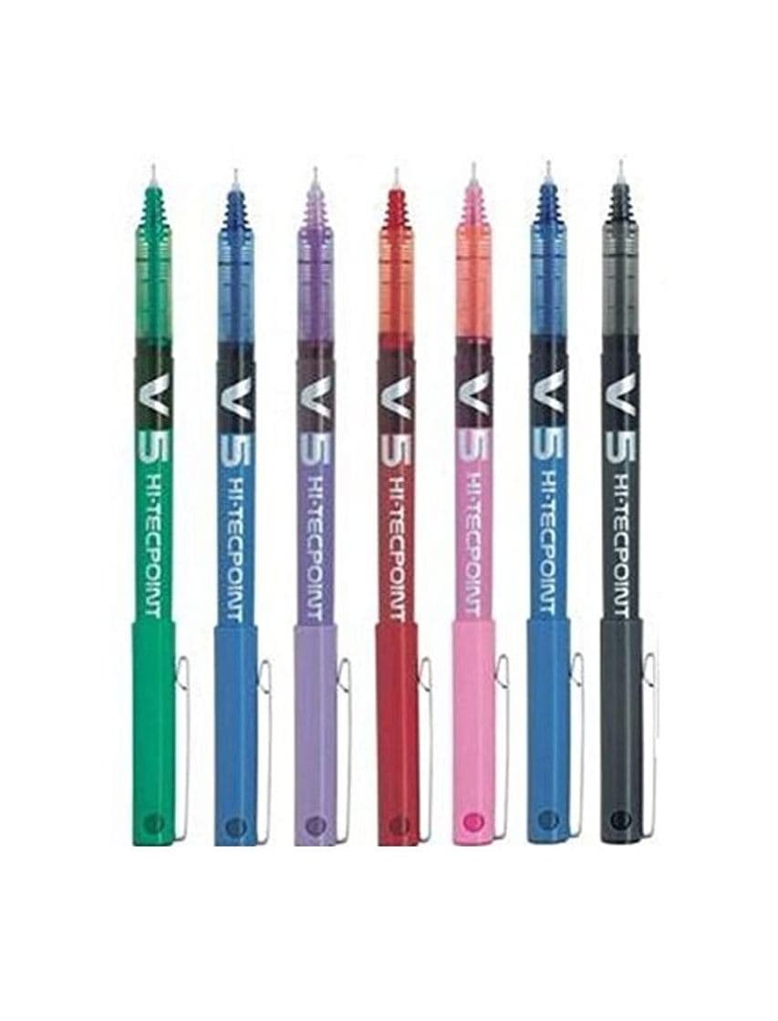 Producto Pack de 7 Bolígrafos Pilot BX V5 Varios Colores - Bolígrafo Extra