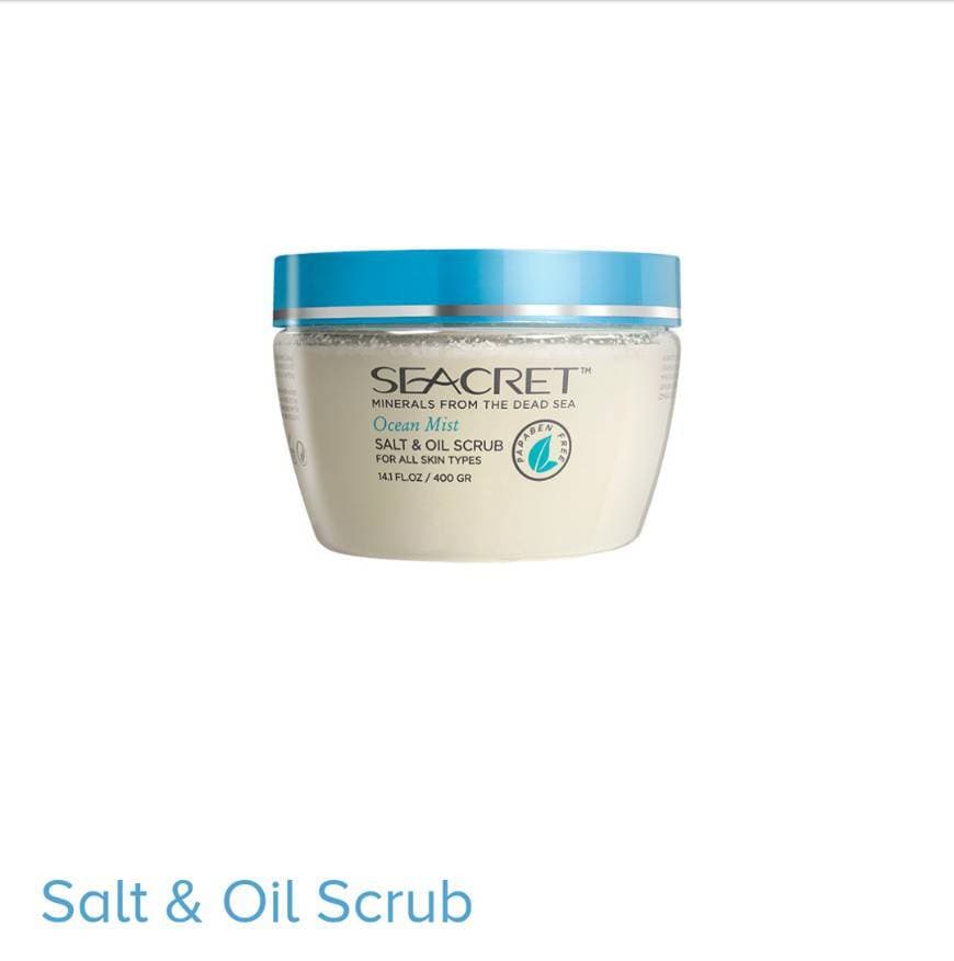 Product Seacret salt and oil 