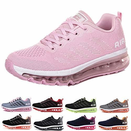 Moda Air Zapatillas de Running para Hombre Mujer Zapatos para Correr y Asfalto