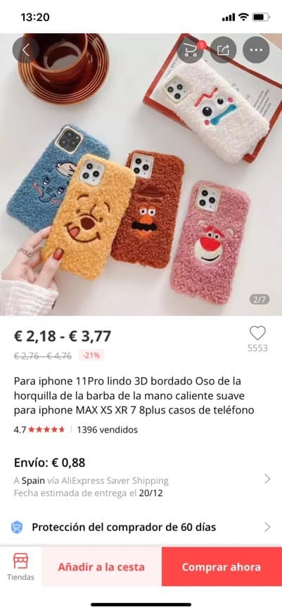 Fashion Fundas lana iPhone