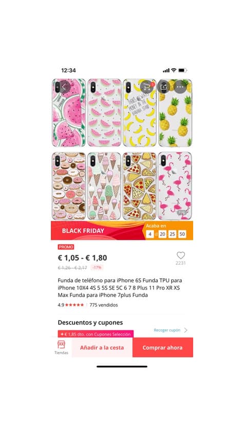 Product Fundas con distintos estampados