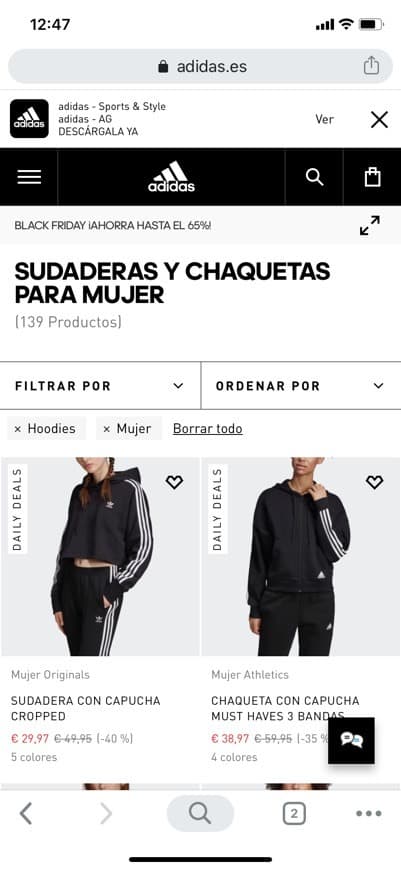 Fashion SUDADERAS ADIDAS PARA CHICAS 💕