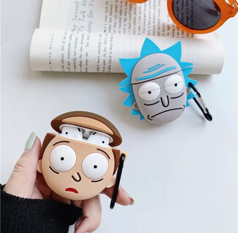 Product Fundas airpods Rick y Morty