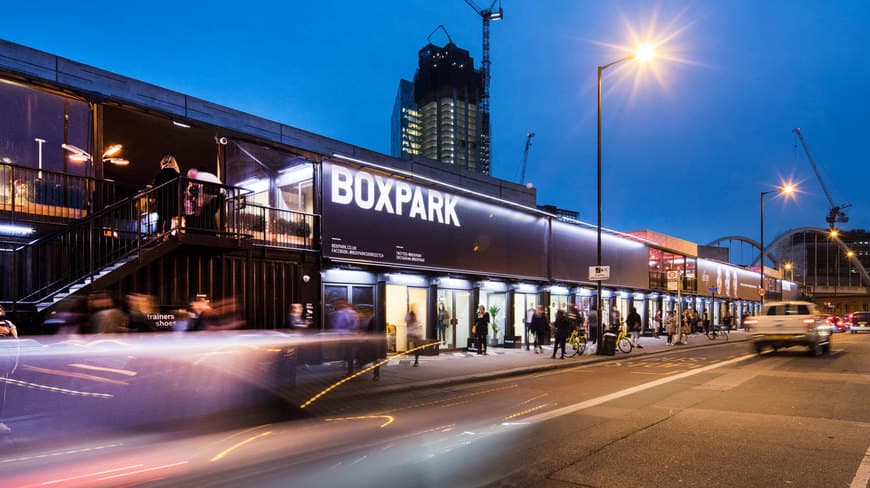 Lugar Boxpark Shoreditch