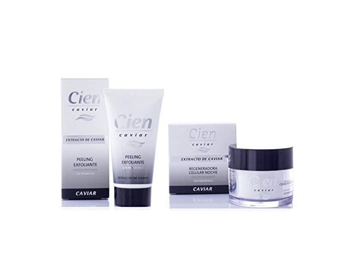 Beauty Set de Peeling Exfoliante con Extracto de Caviar de 75 ml y