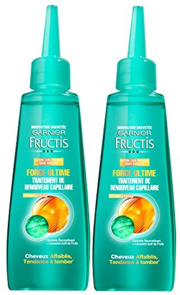 Beauty Garnier - Fructis Force Ultime - Suero para cabello frágil - Lote de 2