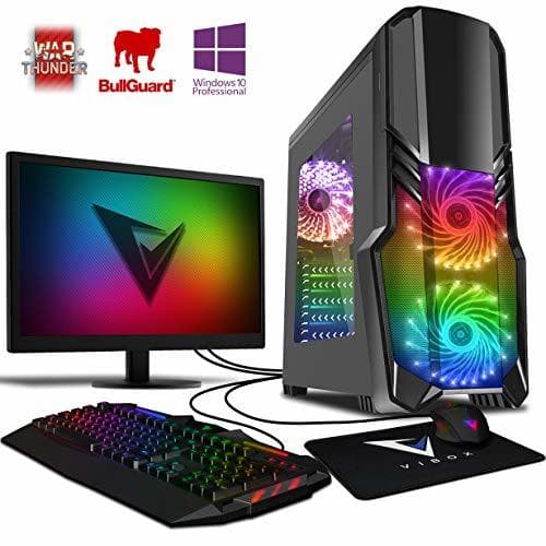 Electrónica Vibox Pyro GS450-92 Gaming PC Ordenador de sobremesa con 2 Juegos Gratis,