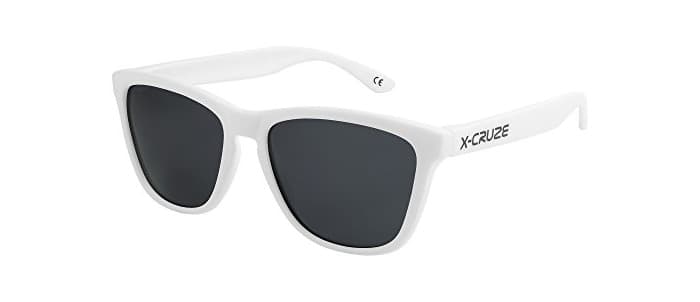 Product X-CRUZE® 9-016 Gafas de sol Nerd polarizadas estilo Retro Vintage Unisex Caballero