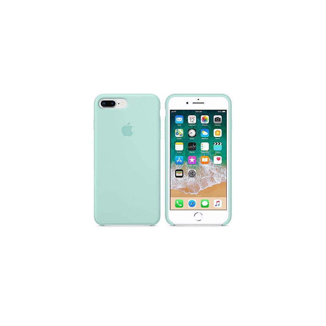 Electronic Funda para iPhone 7Plus/8Plus 5,5Inch Carcasa Silicona Suave Colores del Caramelo con