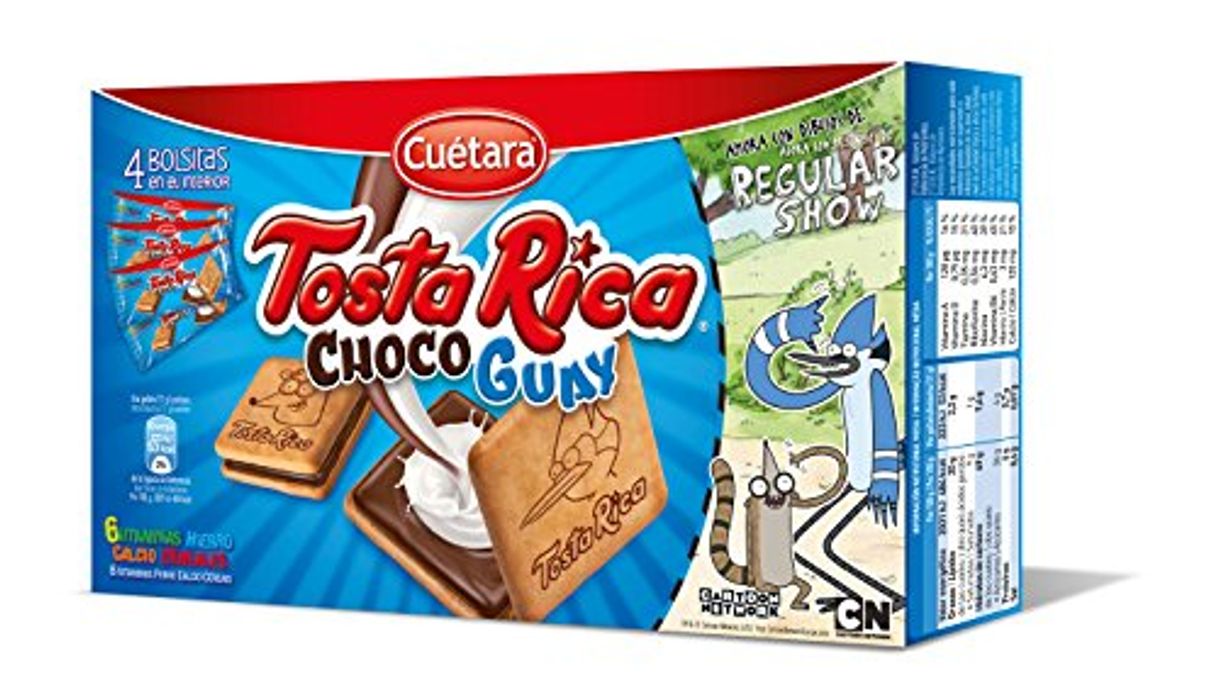 Product Cuétara - Tosta Rica Choco Guay - Galletas Sándwich Rellena de Crema