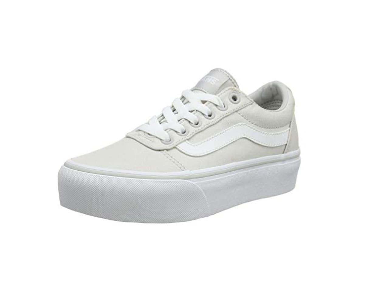 Product Vans Ward Platform Canvas Zapatillas Mujer, Gris