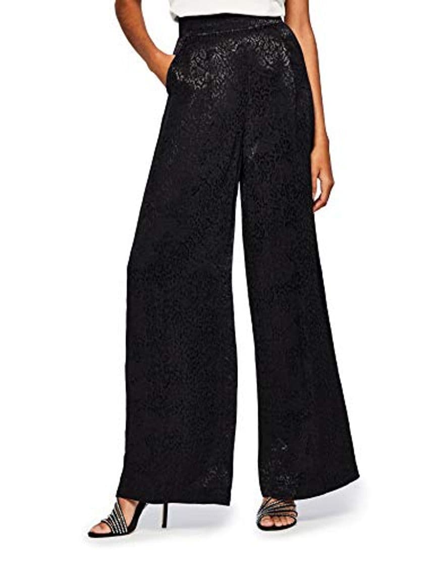 Product Marca Amazon - find. Pantalones Mujer, Negro