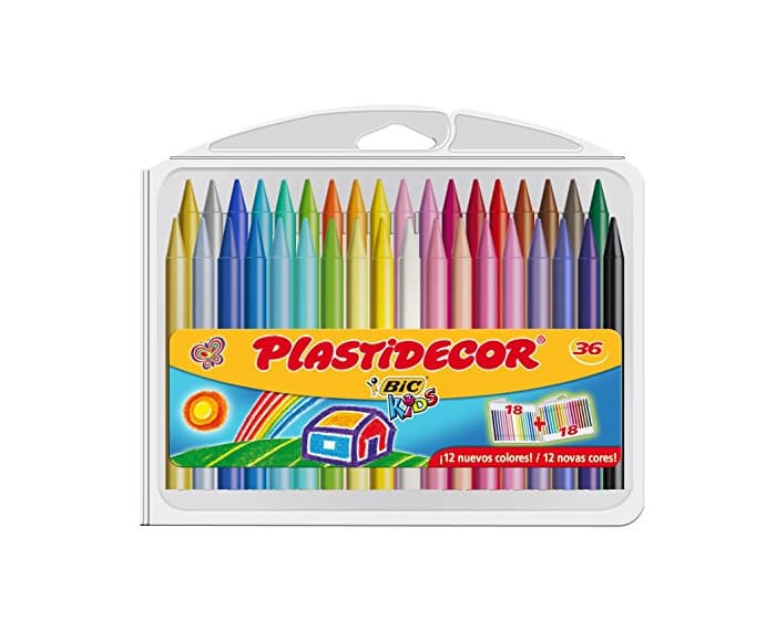 Product BIC Kids Plastidecor - Estuche de 36 unidades