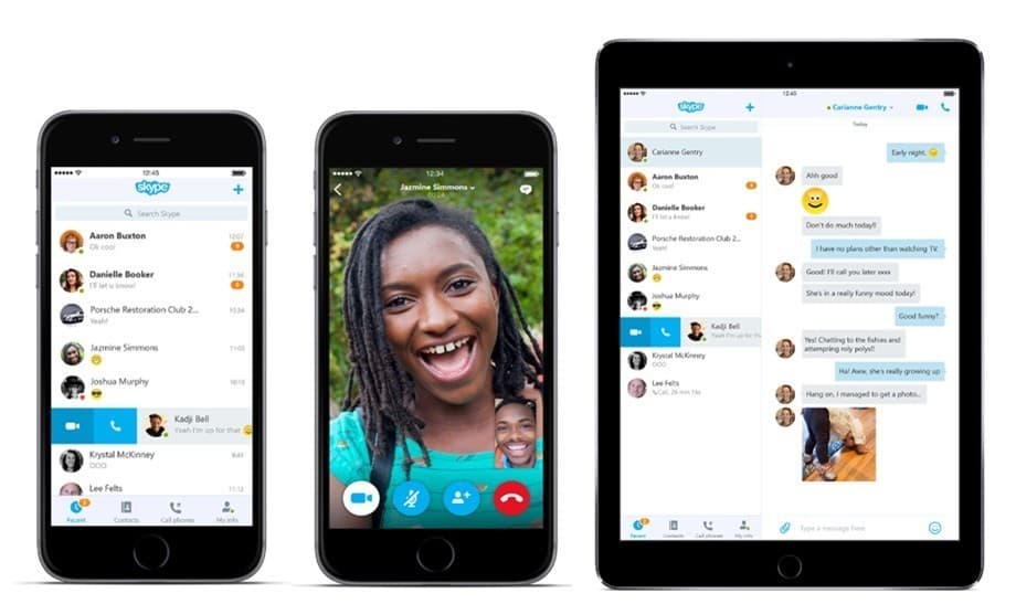 App Skype para iPhone