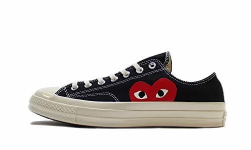 Moda Converse Taylor Chuck 70 CDG Play, Zapatillas Unisex Adulto, Negro