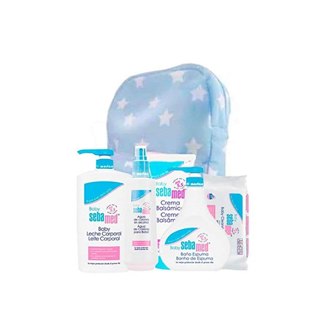 Product Baby Sebamed Canastilla Premium Azúl