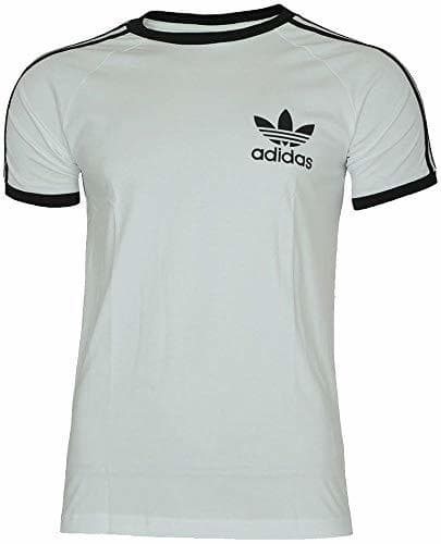 Producto adidas Sport ESS tee Trefoil Camiseta Hombre T-Shirt Originals Retro Blanco/Negro, Tamaño