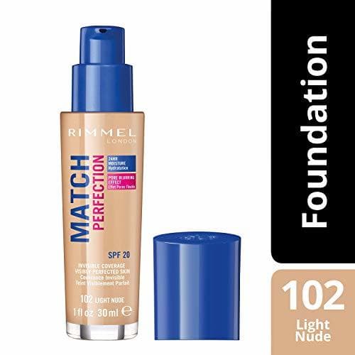 Beauty Rimmel London Match Perfection Foundation Base de Maquillaje Tono 102-123 gr