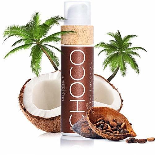 Belleza COCOSOLIS Bronceado & Aceite Corporal De Cacao | Aceite De Bronceado Orgánico | Obtenga