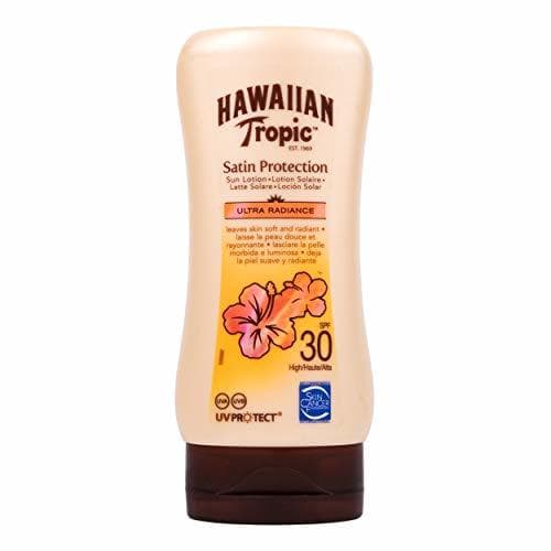 Producto Hawaiian Tropic Satin Protection Ultra Radiance - Loción Solar de Protección Alta