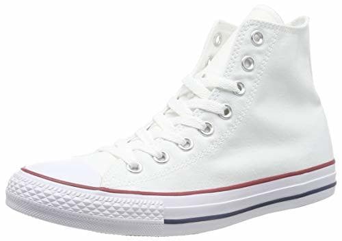 Fashion Converse Chuck Taylor All Star Hi, Zapatillas Altas Unisex adulto, Blanco