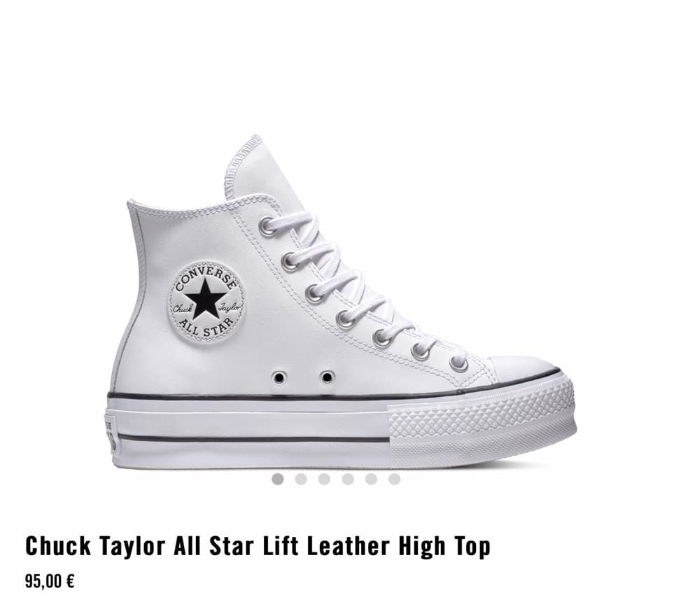 Product Chuck Taylor All Star Lift Leather High Top - Converse ES