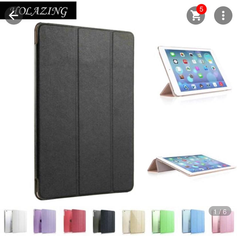 Fashion Funda iPad mini dura con tapa 